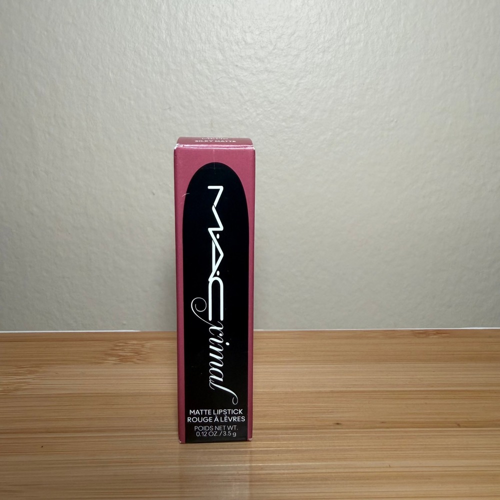 MAC MACximal Silky Matte Lipstick 608 Mehr Pink Mauve 0.12oz New in Box